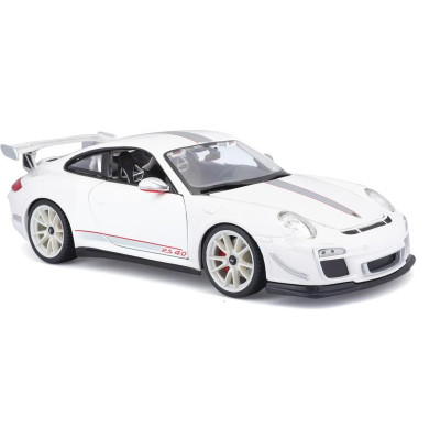 Bburago Plus Porsche 911 GT3 RS 4.0 1:18 bílá