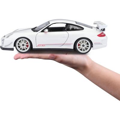 Bburago Plus Porsche 911 GT3 RS 4.0 1:18 bílá