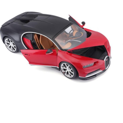 Bburago Plus Bugatti Chiron 1:18 modrá