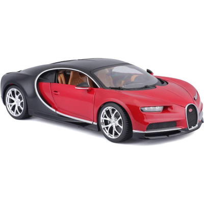 Bburago Plus Bugatti Chiron 1:18 modrá
