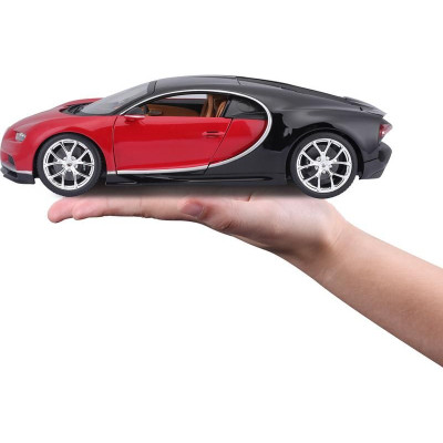 Bburago Plus Bugatti Chiron 1:18 modrá
