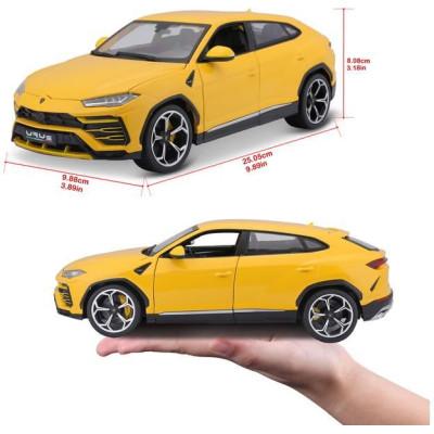 Bburago Plus Lamborghini Urus 1:18 žlutá