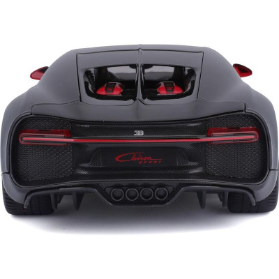 Bburago Plus Bugatti Chiron Sport 1:18 červená