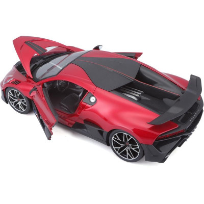 Bburago Bugatti Divo 1:18 červená