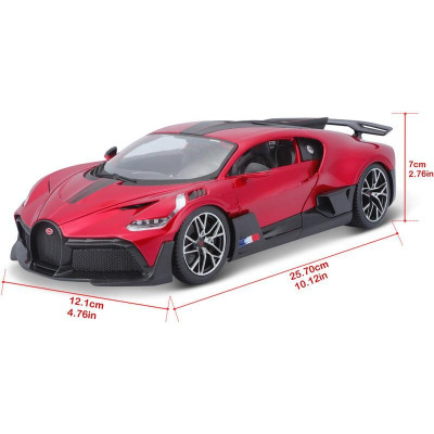 Bburago Bugatti Divo 1:18 červená