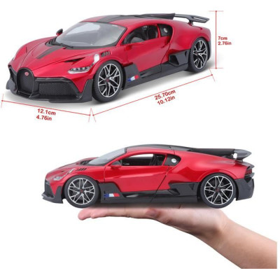 Bburago Bugatti Divo 1:18 červená