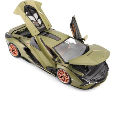 Bburago Lamborghini Sián FKP 37 1:18 zelená metalíza