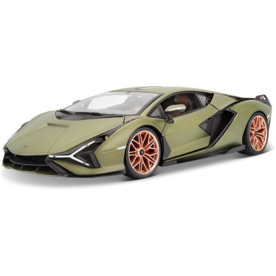 Bburago Lamborghini Sián FKP 37 1:18 zelená metalíza