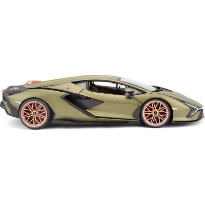 Bburago Lamborghini Sián FKP 37 1:18 zelená metalíza