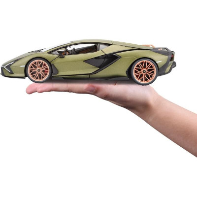 Bburago Lamborghini Sián FKP 37 1:18 zelená metalíza