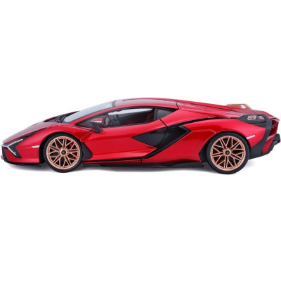Bburago Lamborghini Sián FKP 37 1:18 červená