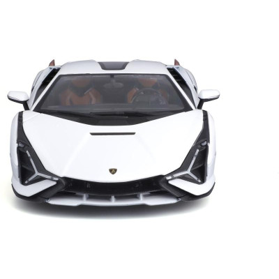 Bburago Lamborghini Sián FKP 37 1:18 bílá