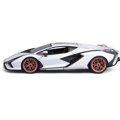 Bburago Lamborghini Sián FKP 37 1:18 bílá
