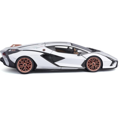 Bburago Lamborghini Sián FKP 37 1:18 bílá