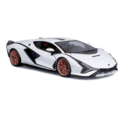 Bburago Lamborghini Sián FKP 37 1:18 bílá