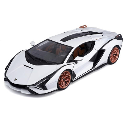 Bburago Lamborghini Sián FKP 37 1:18 bílá