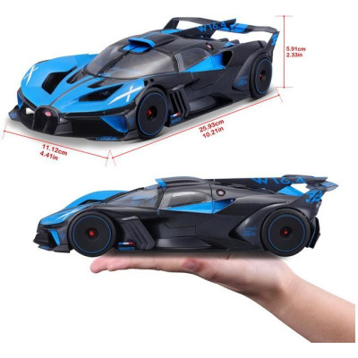 Bburago Bugatti Bolide 1:18 modrá