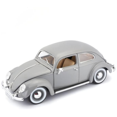 Bburago Volkswagen Käfer-Beetle 1955 1:18 stříbrná