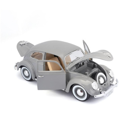 Bburago Volkswagen Käfer-Beetle 1955 1:18 stříbrná