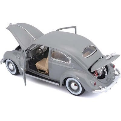 Bburago Volkswagen Käfer-Beetle 1955 1:18 stříbrná