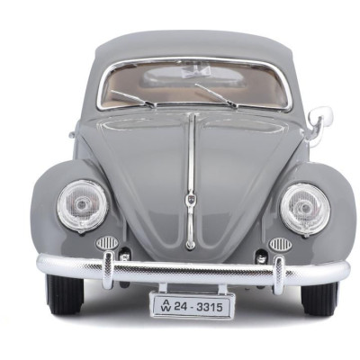 Bburago Volkswagen Käfer-Beetle 1955 1:18 stříbrná