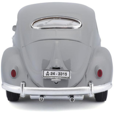 Bburago Volkswagen Käfer-Beetle 1955 1:18 stříbrná