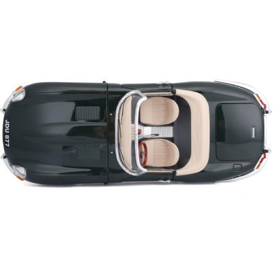 Bburago Jaguar E-type Cabriolet 1:18 zelená