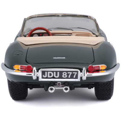 Bburago Jaguar E-type Cabriolet 1:18 zelená