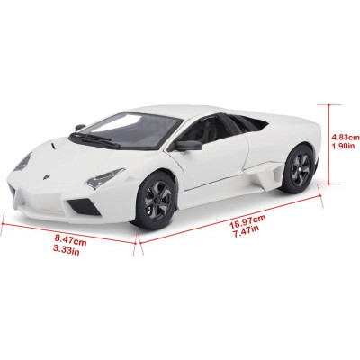 Bburago Plus Lamborghini Reventón 1:24 bílá