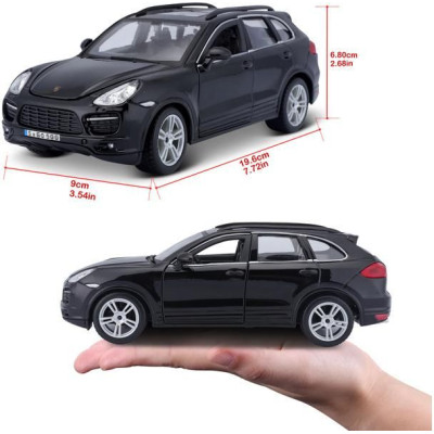 Bburago Plus Porsche Cayenne Turbo 1:24 černá