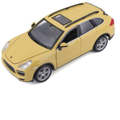 Bburago Plus Porsche Cayenne Turbo 1:24 žlutá