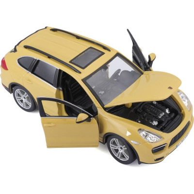 Bburago Plus Porsche Cayenne Turbo 1:24 žlutá