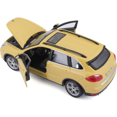 Bburago Plus Porsche Cayenne Turbo 1:24 žlutá