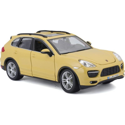 Bburago Plus Porsche Cayenne Turbo 1:24 žlutá