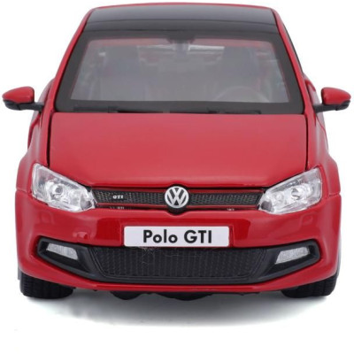 Bburago Plus VW Polo GTI Mark 5 1:24 červená