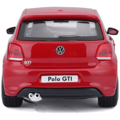 Bburago Plus VW Polo GTI Mark 5 1:24 červená