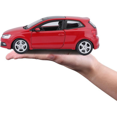Bburago Plus VW Polo GTI Mark 5 1:24 červená