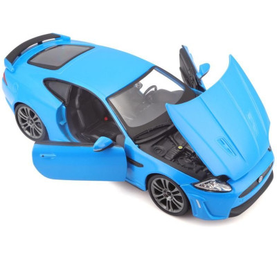 Bburago Plus Jaguar XKR-S 1:24 modrá