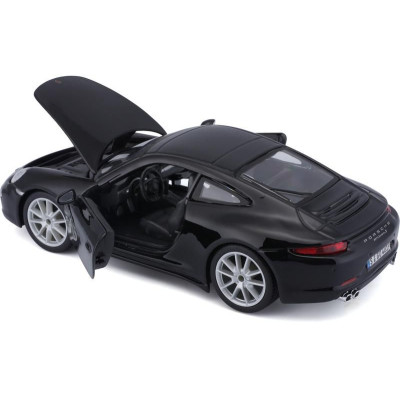 Bburago Plus Porsche 911 Carrera S 1:24 černá