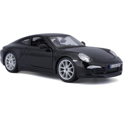 Bburago Plus Porsche 911 Carrera S 1:24 černá