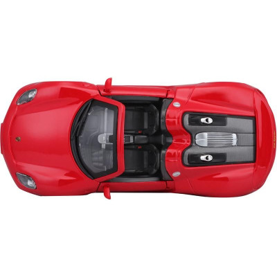 Bburago Plus Porsche 918 Spyder 1:24 červená