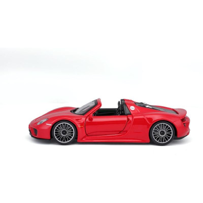 Bburago Plus Porsche 918 Spyder 1:24 červená