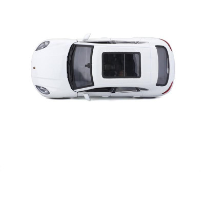 Bburago Plus Porsche Macan 1:24 bílá metalíza