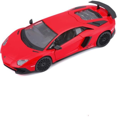 Bburago Lamborghini Aventador LP 750-4 SV 1:24 červená