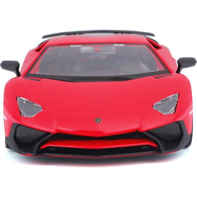 Bburago Lamborghini Aventador LP 750-4 SV 1:24 červená