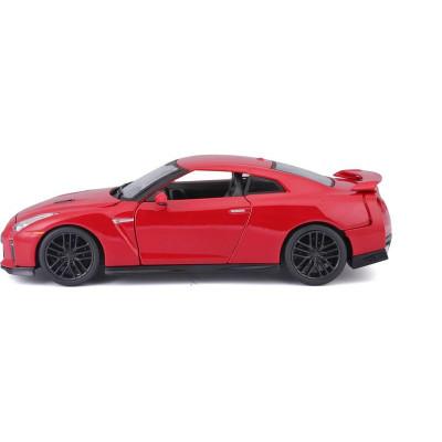 Bburago Plus Nissan GT-R 1:24 červená