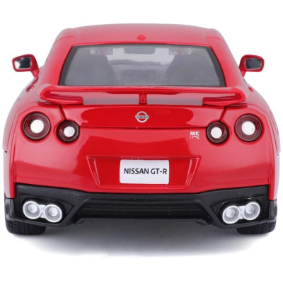 Bburago Plus Nissan GT-R 1:24 červená
