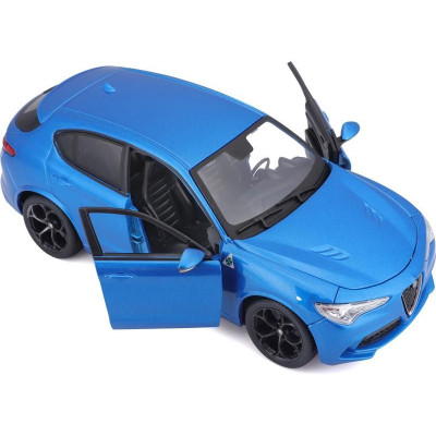 Bburago Alfa Romeo Stelvio 1:24 modrá