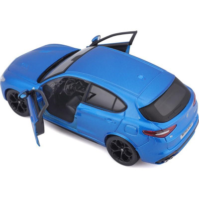 Bburago Alfa Romeo Stelvio 1:24 modrá