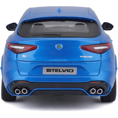 Bburago Alfa Romeo Stelvio 1:24 modrá